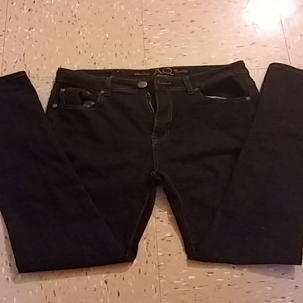 Black Denim Skinny Jeans